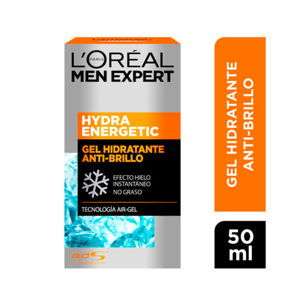 Gel Facial Hidratante Dermo Expertise Hydra Energetic Antibrillo Men Expert